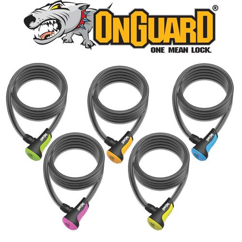 On Guard Neon Series Cable Key Lock