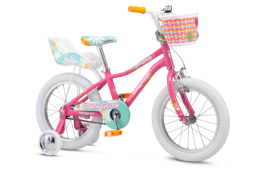 Pink mongoose bike sale