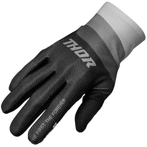 Thor Assist Gloves - Black/Grey - Medium