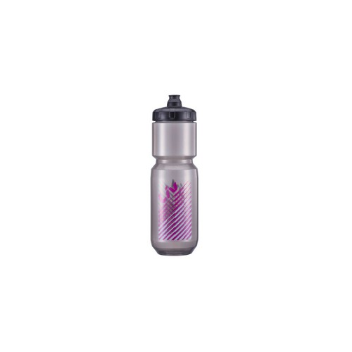 Liv Doublespring 750cc Drink Bottle - Transparent Blk/Pink