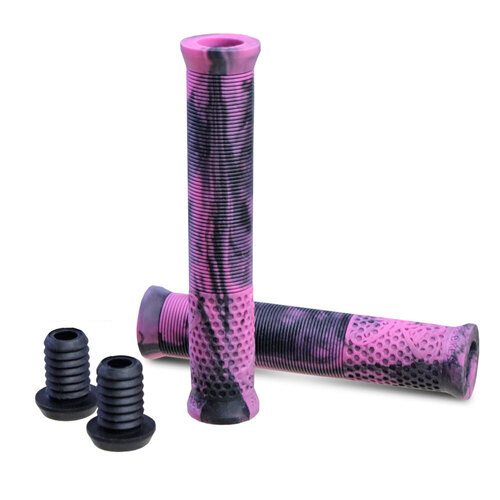 DRB Honey BMX Grips - Pink Swirl