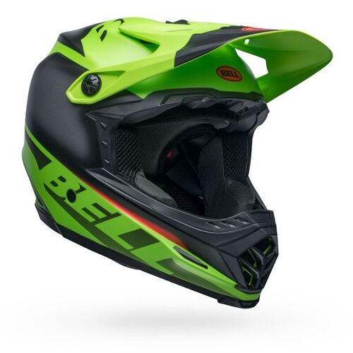 Bell Full-9 Fusion Full Face Helmet - Green/Black