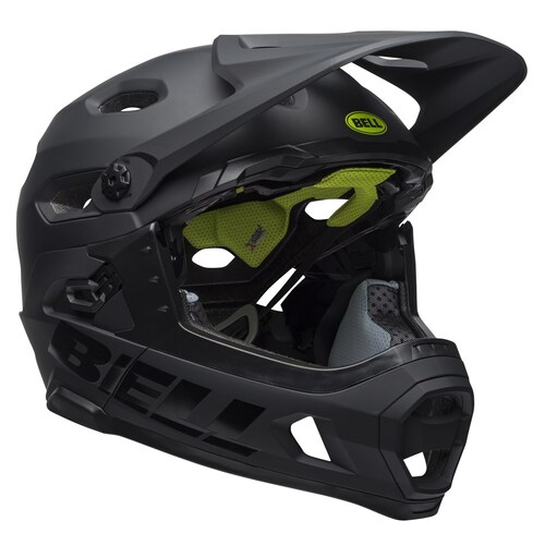 Bell Super DH Full Face Helmet - Black/Hi-Viz