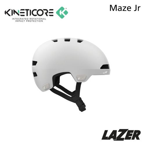 Lazer Helmet - Maze Jr KC Matte White