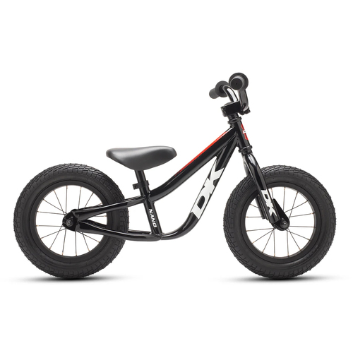 DK Nano 12" Balance Bike - Black/Red