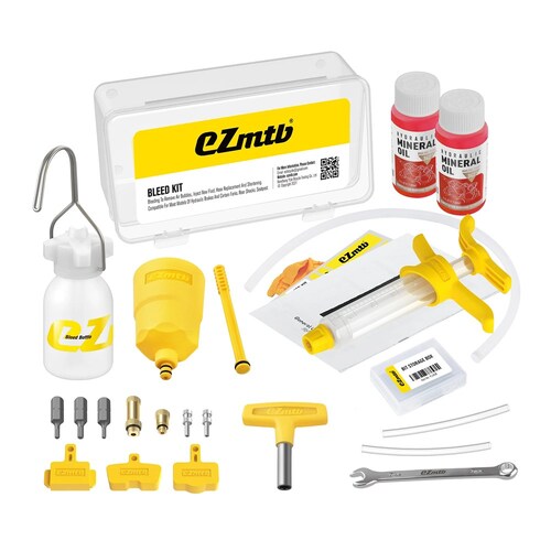 EZmtb Bleed Kit - Shimano - With 2 x Mineral Oil