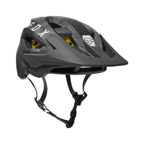 Fox Speedframe Helmet - Grey/Black Camo - Large