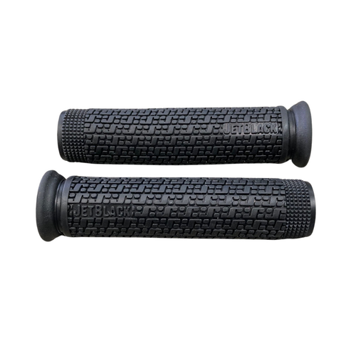 Jet Black Pin MTB Grips - Black