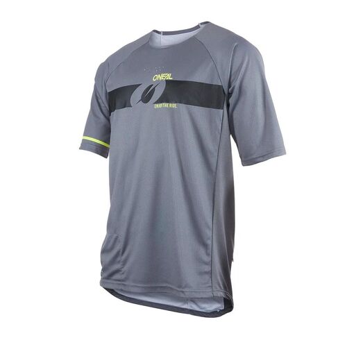 O'Neal Pin It SS Jersey - Grey/Neon Yellow XL