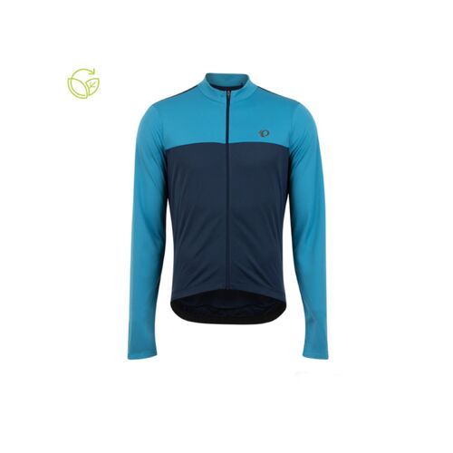 Pearl Izumi LS Quest Jersey - Navy Lagoon Large