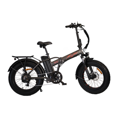 Ryder Fatty Folding E-Bike - Grey