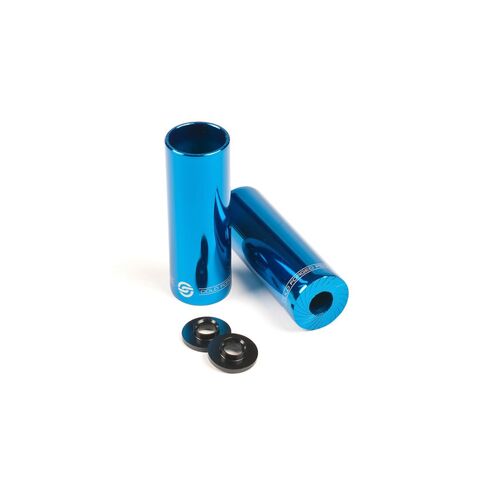 SALT AM Steel Axle Peg Set - 10-14mm adjustable - Blue