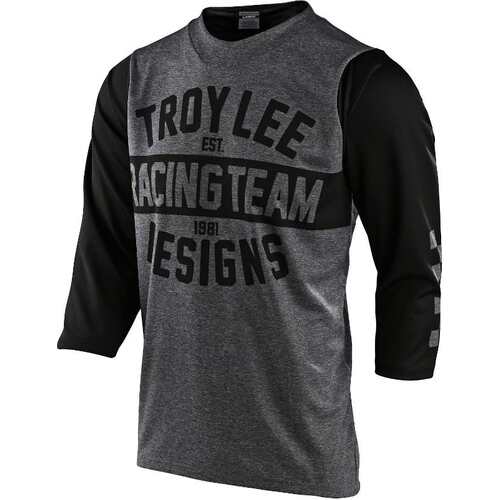 TLD Ruckus 3/4 LS Jersey - Team 81 Heather Grey