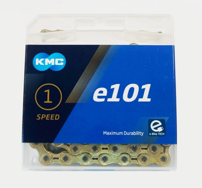 KMC E101 Single Speed E-Bike Chain - 112L - Gold