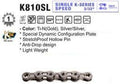 KMC K1SL Single Speed Chain - 3/32" - Silver