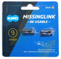 KMC 9 Speed Chain Connecting Link - Silver