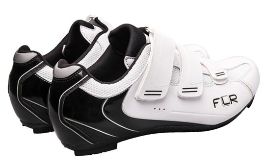 FLR F-35-III Pro Road Shoes - White/Black - Size 36