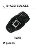 Buckle for FLR Shoes - Black - Bag of 2