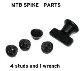 MTB Spikes for FLR Shoes (4 Studs/Spikes)