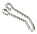 Busch & Muller Steel Headlamp Mounting Bracket - Long - Silver