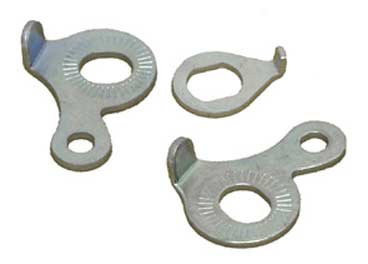 Safety Washer Set For Front Fork with Tabs for Rack or Mud Guard Eyelets.