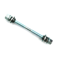 5/16" x 140mm Front Axle with Cone & Nut