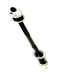 3/8" x 26T x 180mm Rear Axle with Cone & Nut