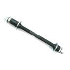 3/8" x 26T x 180mm Chromoly Rear Axle with Cone & Nut
