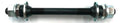 BMX Front Axle - 3/8" x 155mm - Silver