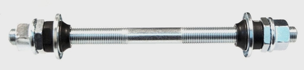 BMX Front Axle - 3/8" x 152mm - Silver