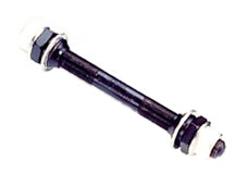 BMX Front Axle - 3/8" x 26T x 140mm with Cone & Nut