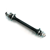 BMX Front Axle - 3/8" x 26T x 140mm with Cone & Nut
