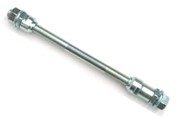 3/8" x 26T x 185mm Rear Axle with Cone & Nut