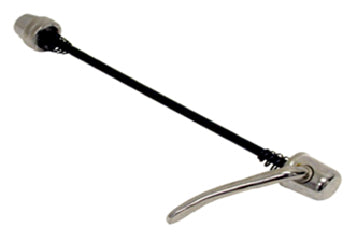 Steel Quick Release Front Skewer - 128mm - Silver