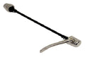 Steel Quick Release Front Skewer - 128mm - Silver