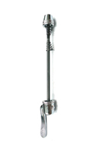 Steel Quick Release Front Skewer - 128mm - Silver