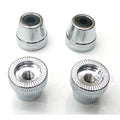 Nut for Quick Release Skewer - Steel - Chrome (Bag of 4)