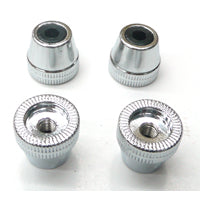Nut for Quick Release Skewer - Steel - Chrome (Bag of 4)