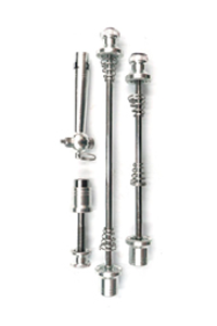 Alloy Anti-Theft Skewer Set for Wheels & Seat Post - Silver