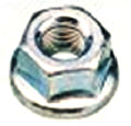 Flanged Front Axle Nut - 5/16" x 26T