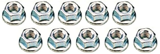 14mm Flanged Axle Nut (Bag of 10)