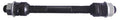 BMX Oversized Front Axle - 1/2" x 175mm