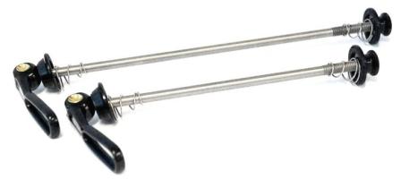 Titanium Quick Release Skewer Set for Road Bikes - Superlight