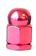 Alloy Axle Nut - 3/8" x 26TPI - Red