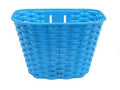 Plastic Front Basket For 16"-20" Kids Bikes - Blue