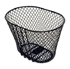 Mesh Front Basket For Kids Bike - Black