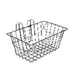 Front Wire Basket With Handle - Black