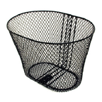 Mesh Front Basket - Black - Fittings Included