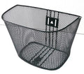 Mesh Front Basket With Fittings - Black
