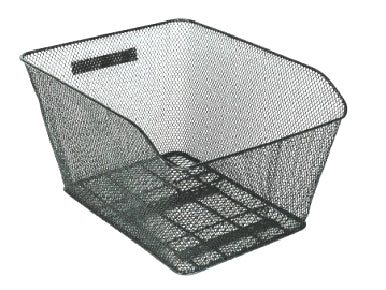 Rear Basket with Fittings - Black